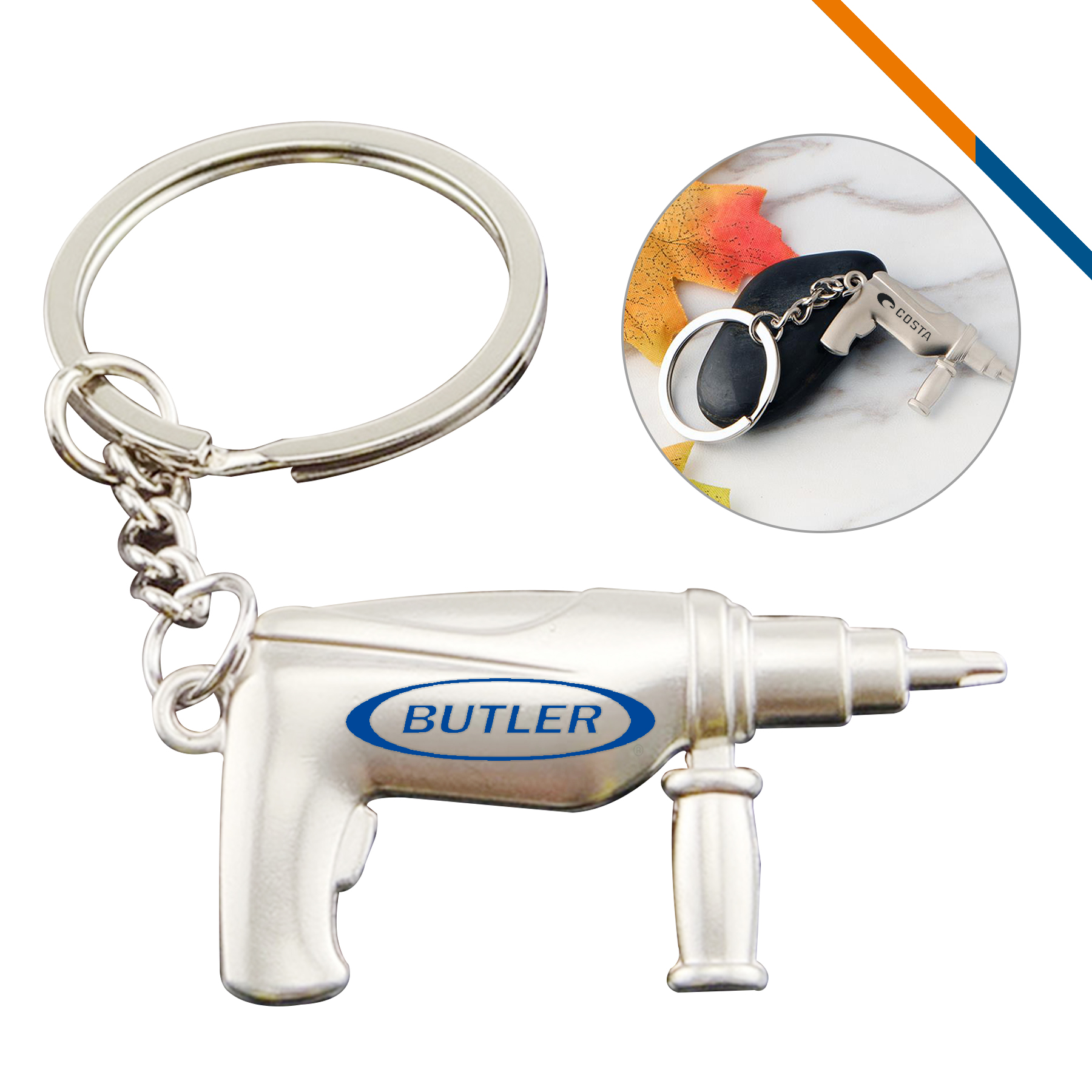 Mini Electric Drill Key Ring 2