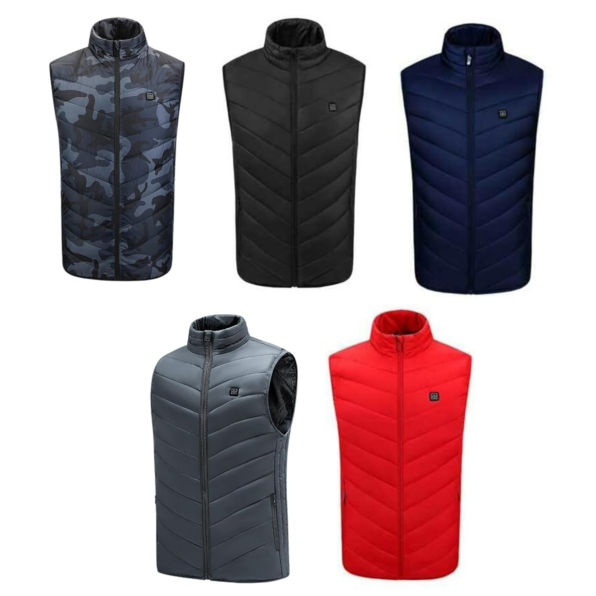 Customizable Heated Vest for Outdoor & Winter Comfort 3