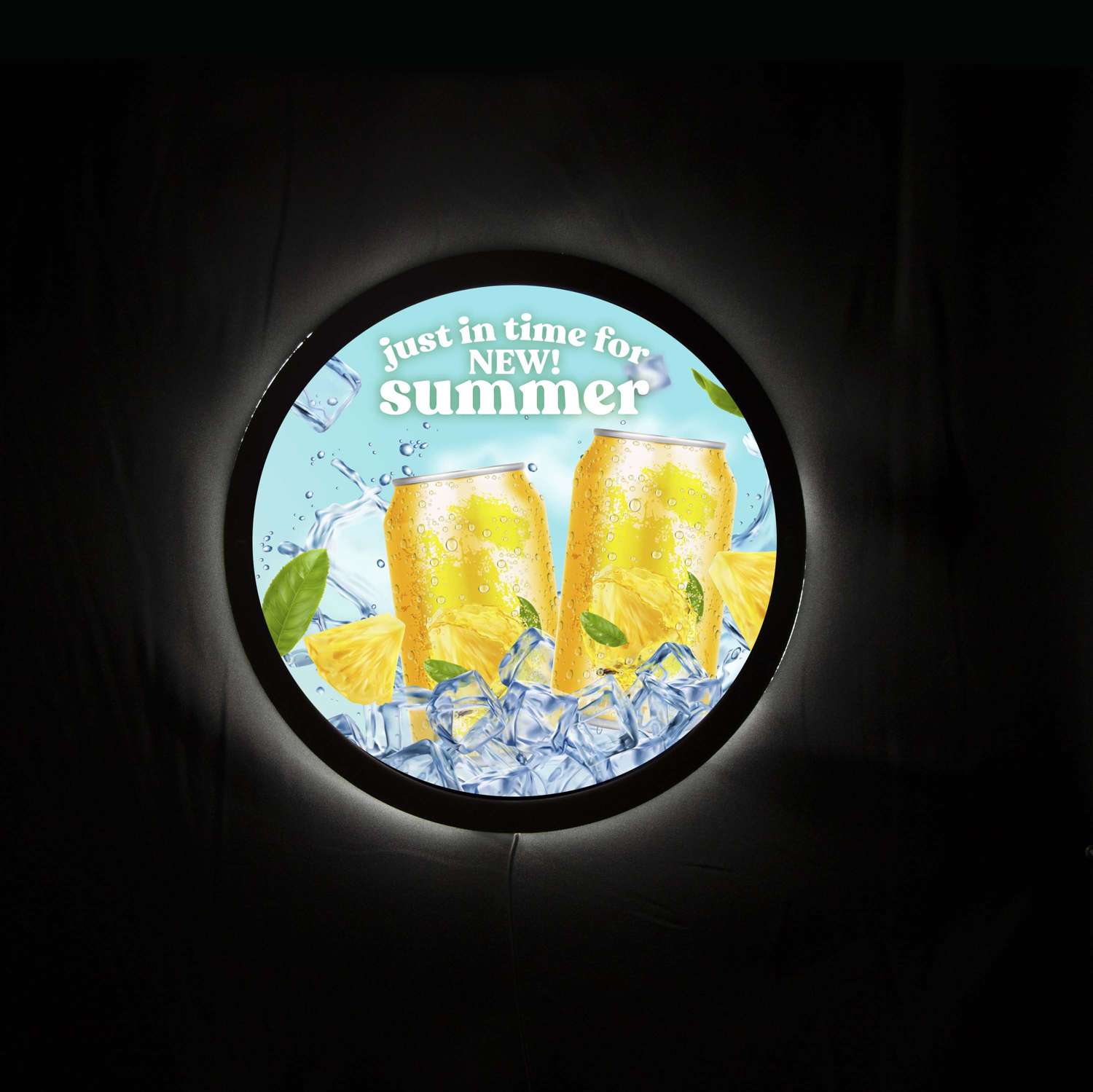 23" Round Luxe Glo Sign