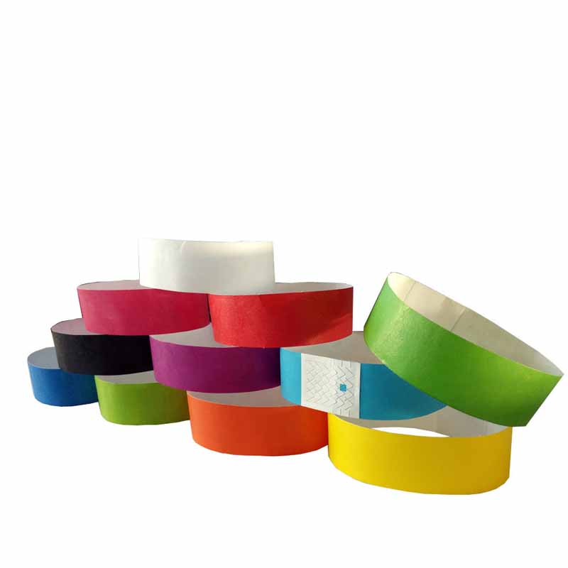 disposable waterproof wristband perfect item for event festival tickets 1