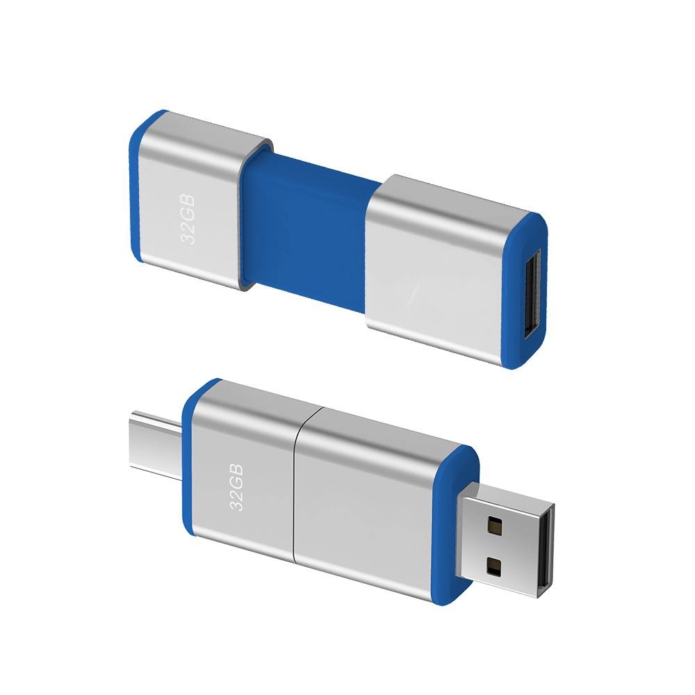 8 GB Light Up Slide USB Flash Drive 4