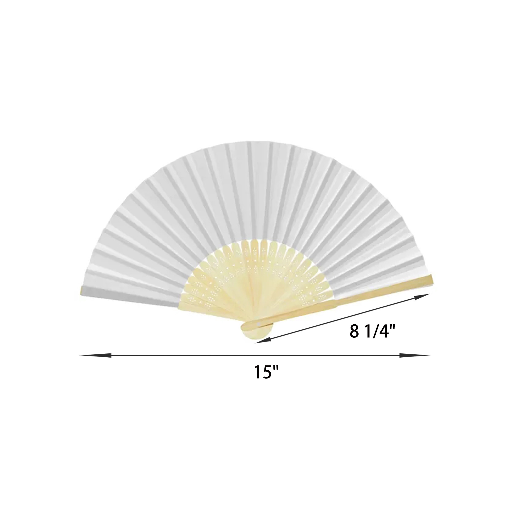 Bamboo Cloth Folding Hand Fan 3