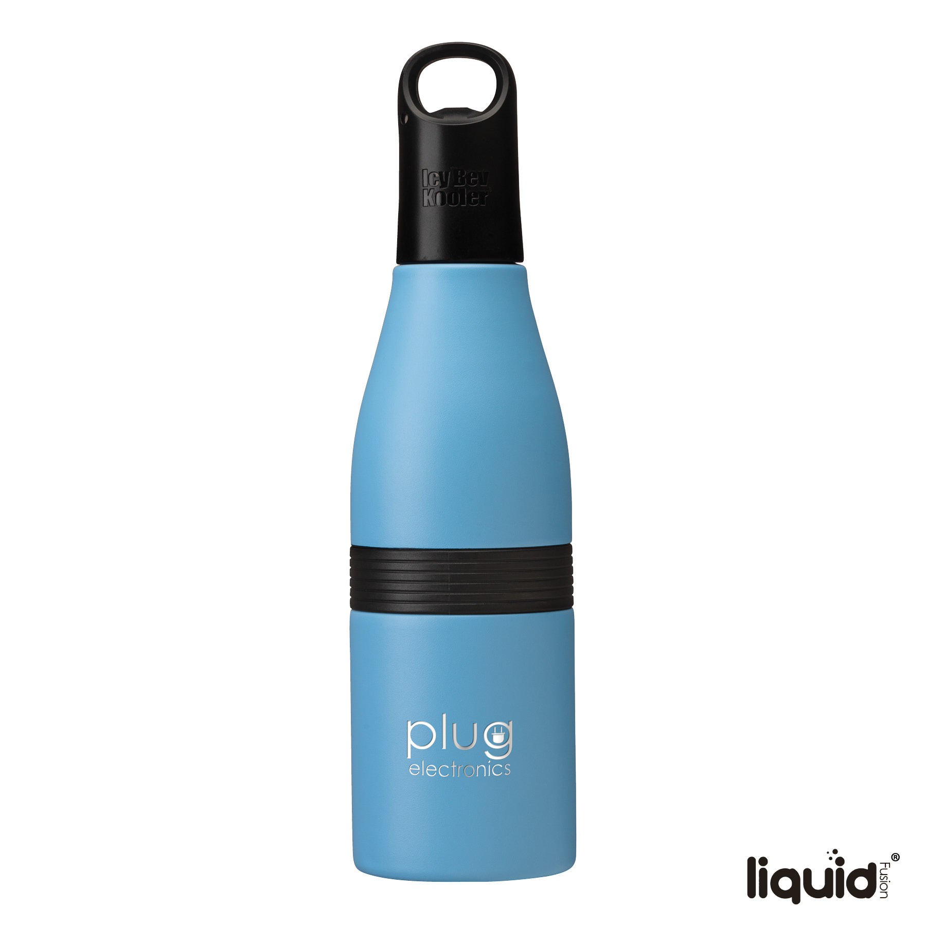 Liquid Fusion® Icy Bev Kooler® 22 oz. 3-In-1 Double Wall Stainless Steel Bottle 53
