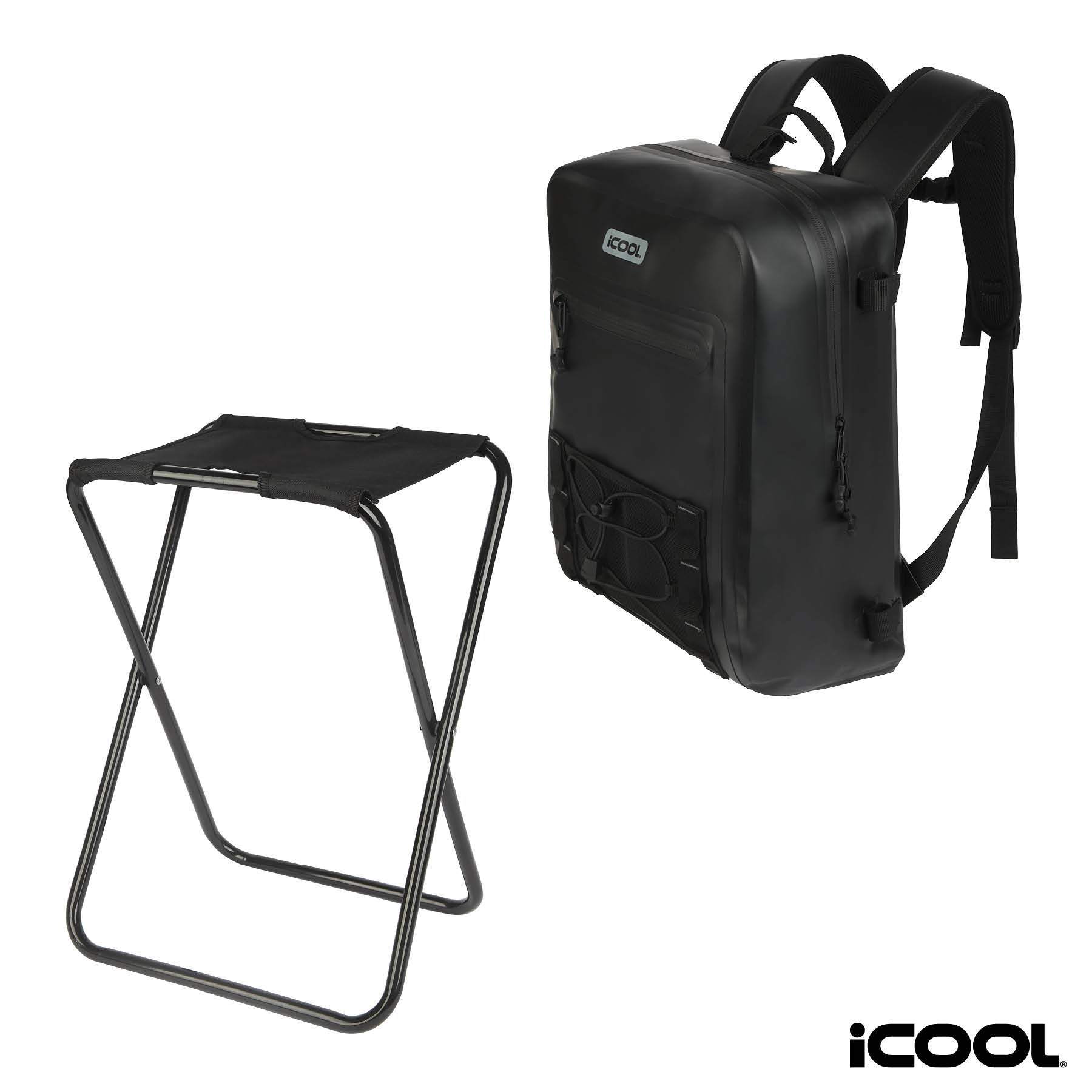 iCOOL Teton Waterproof 20L Laptop Backpack Chair 35