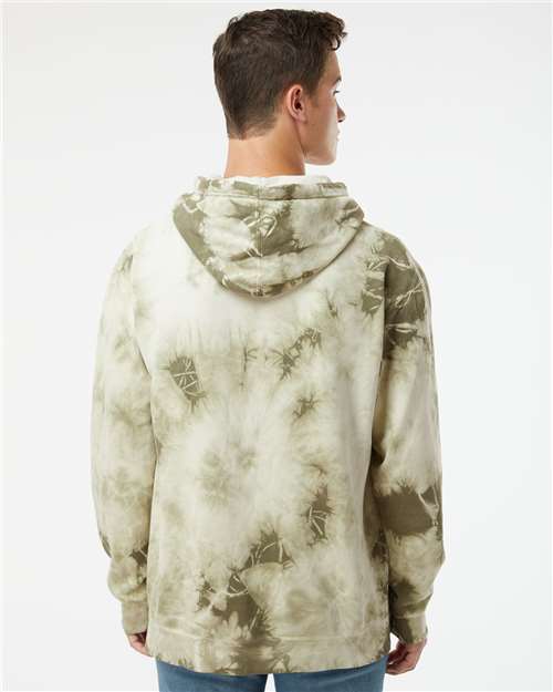 Unisex Midweight Tie-Dyed Hooded Sweatshirt - PRM4500TD 33