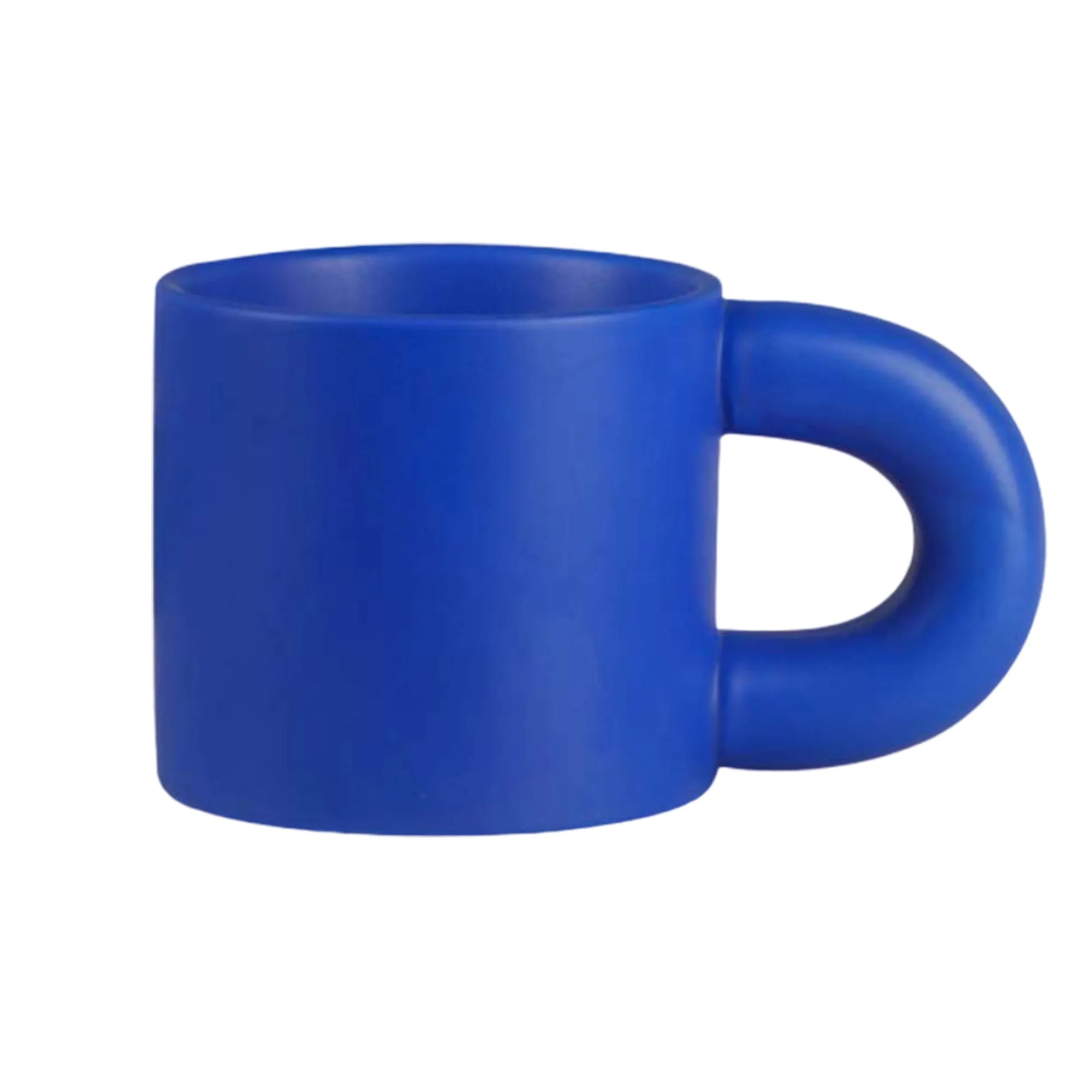 MOQ 50 11oz Chubby Ceramic Mug with Anti-Slip Base 10