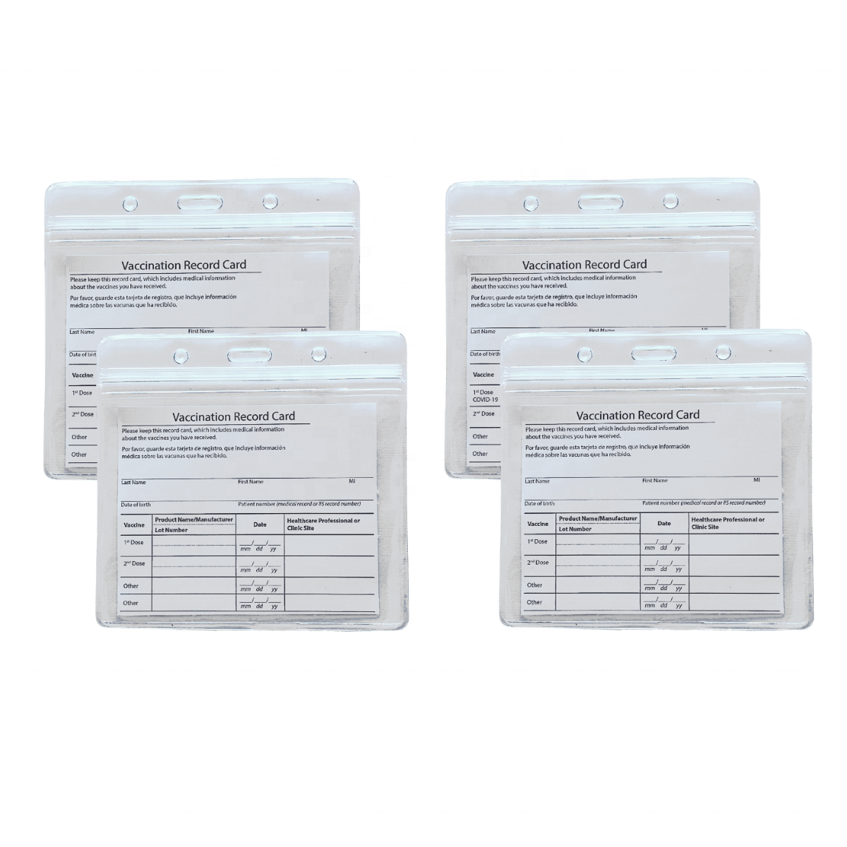 Small Vaccination Card Holder 8