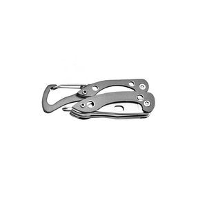 Versatile Stainless Steel Multi Tool With Carabiner Clip 21
