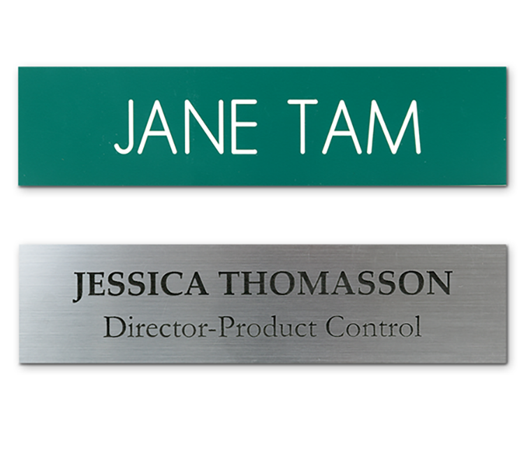 The Sparta engrave only name plate 2"x8" 5