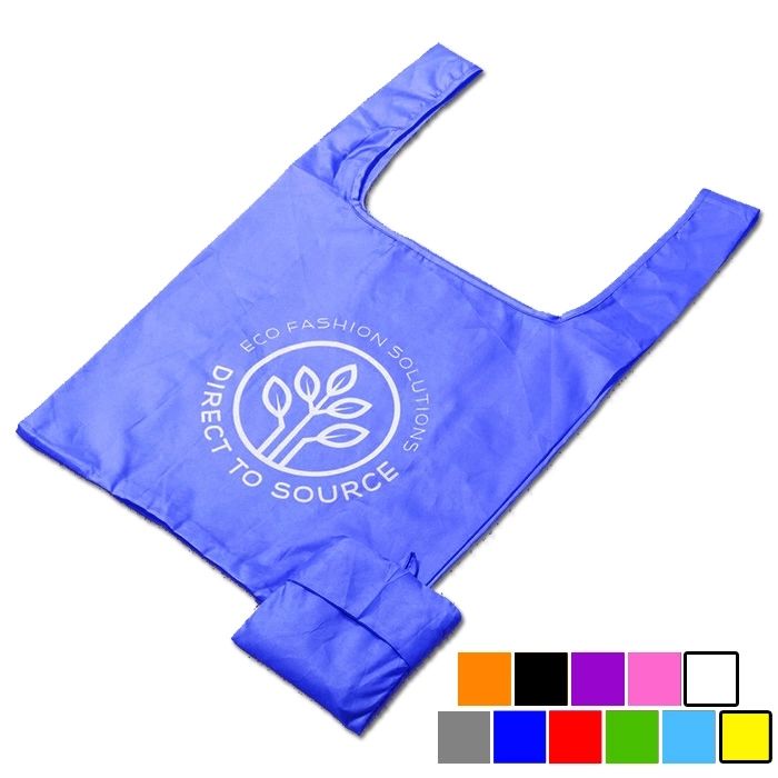 RPET Folding Shopper Tote Bag 5