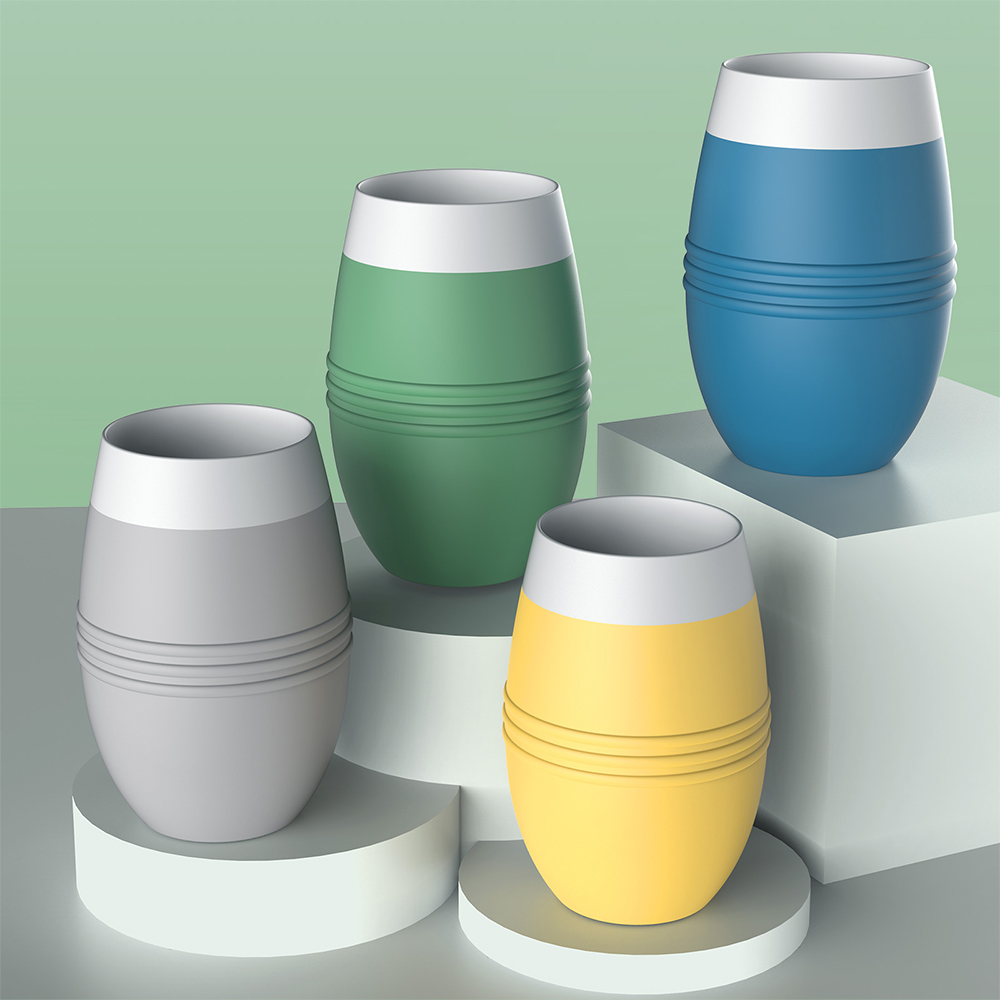 200ML Silicone Cooling Bottle Refrigeration Cup 7