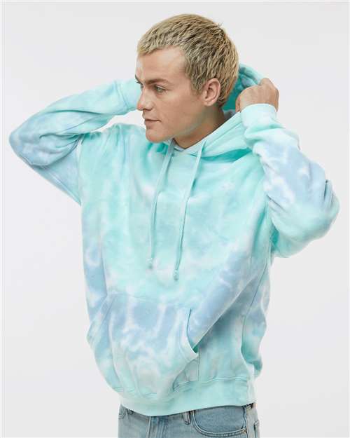 Unisex Tie-Dyed Hooded Sweatshirt - 8777 57