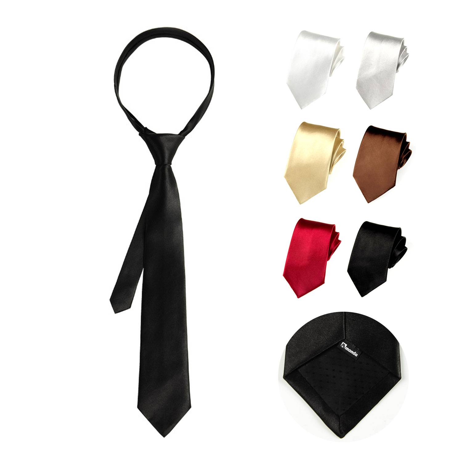 Polyester Couple Necktie 8