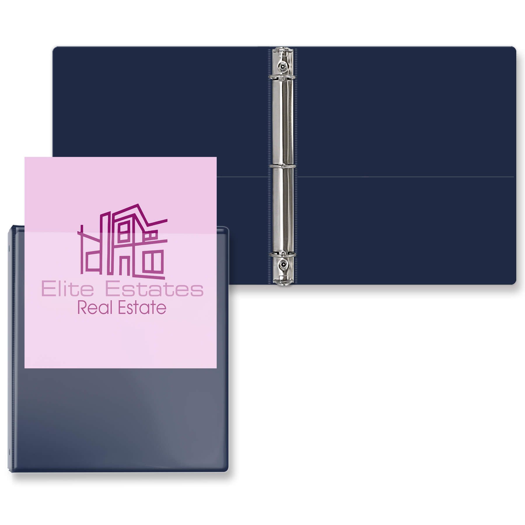 1" Overlay Round Ring Binder 9