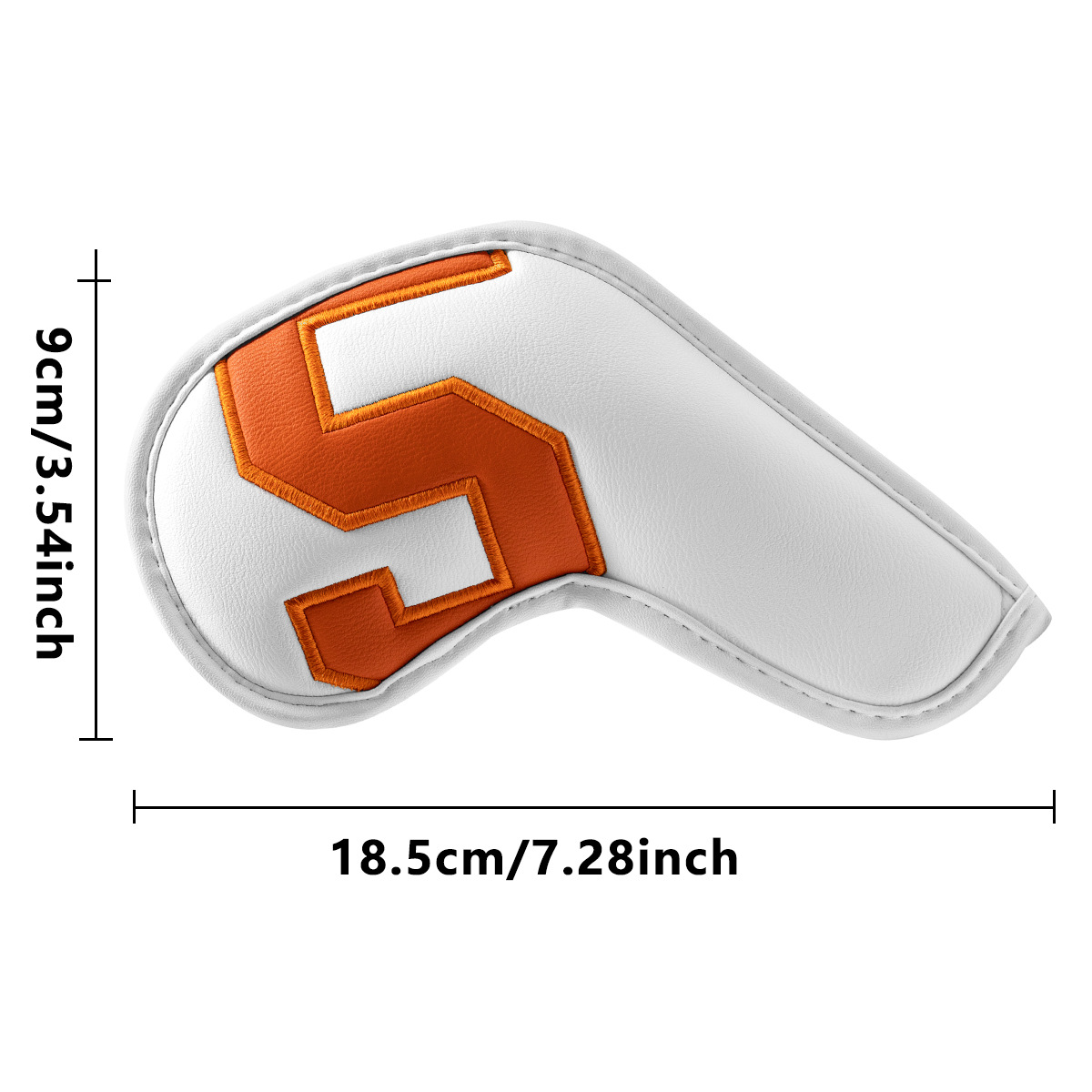 10 PCs Golf Club Cover Colorful Number Embroideried 6
