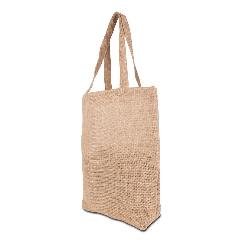 Promotional Jute Tote, custom tote bag with logo imprint 3