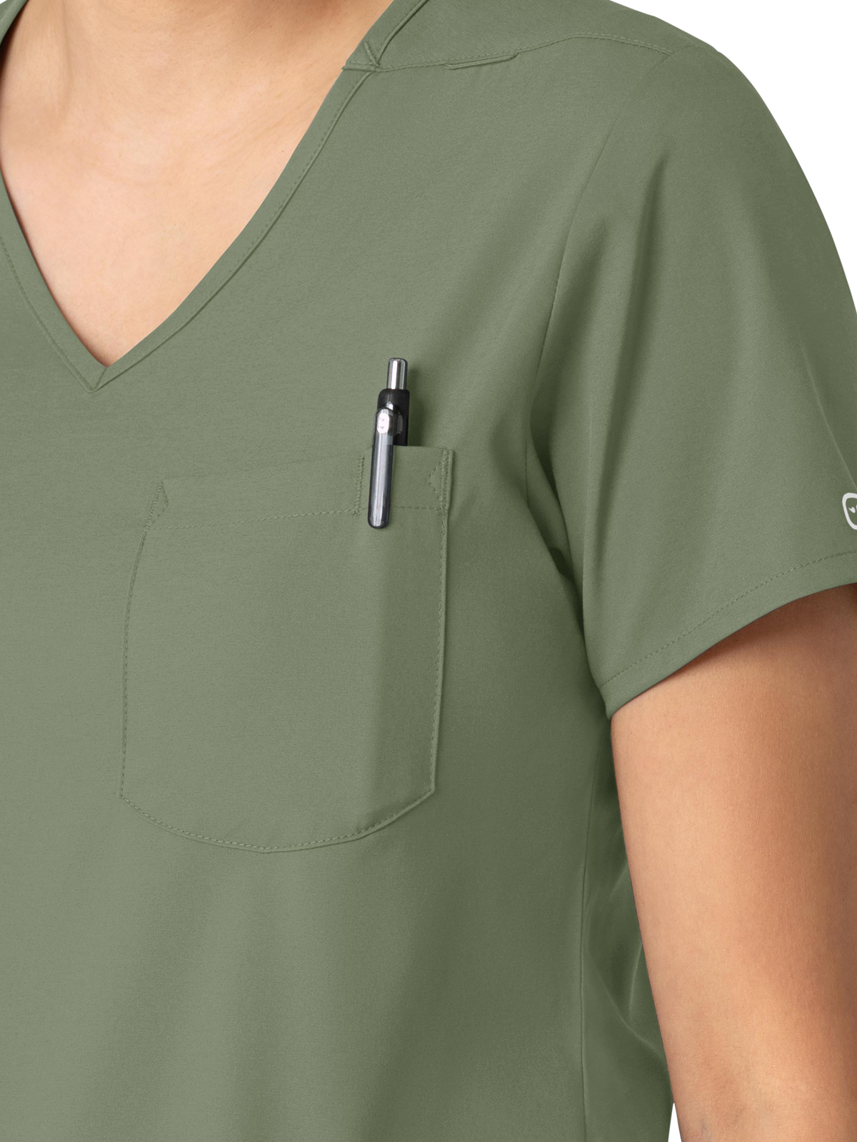 Wink - Boundless - Women's Two-Pocket Tuck-In V-Neck Top 21