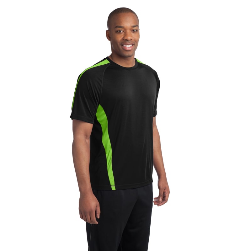 Sport-Tek Colorblock PosiCharge Competitor Tee. 5