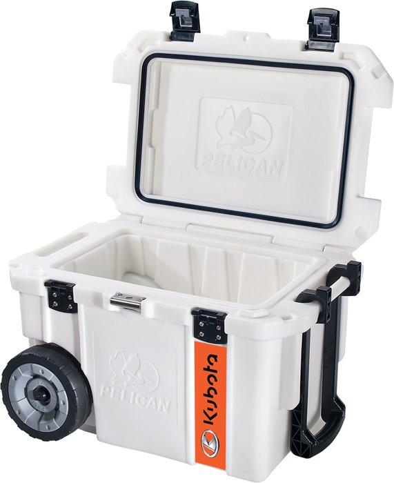 Pelican™ 45QT Cooler WHITE 7