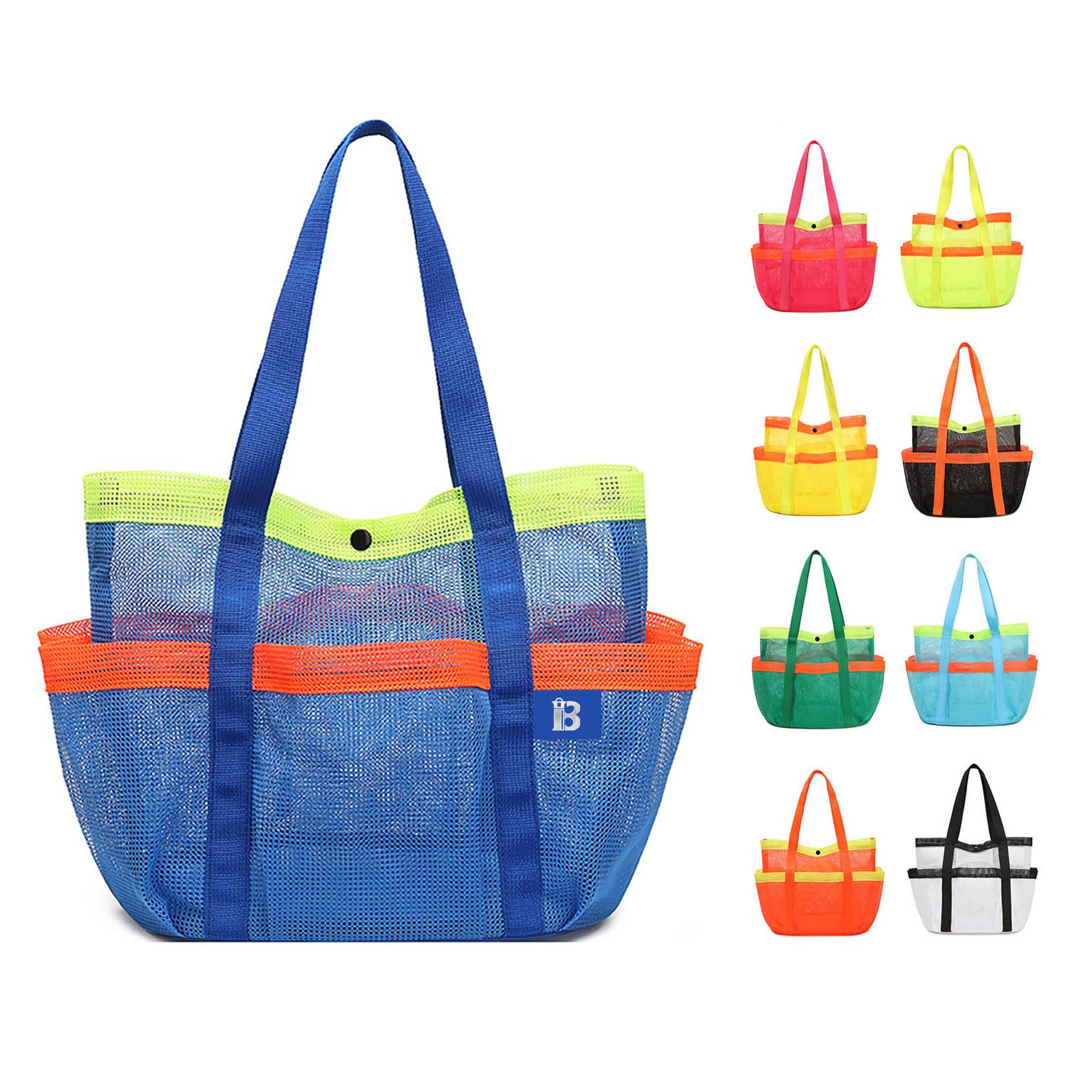 Multifunctional Large-capacity Mesh Storage Beach Bag 18