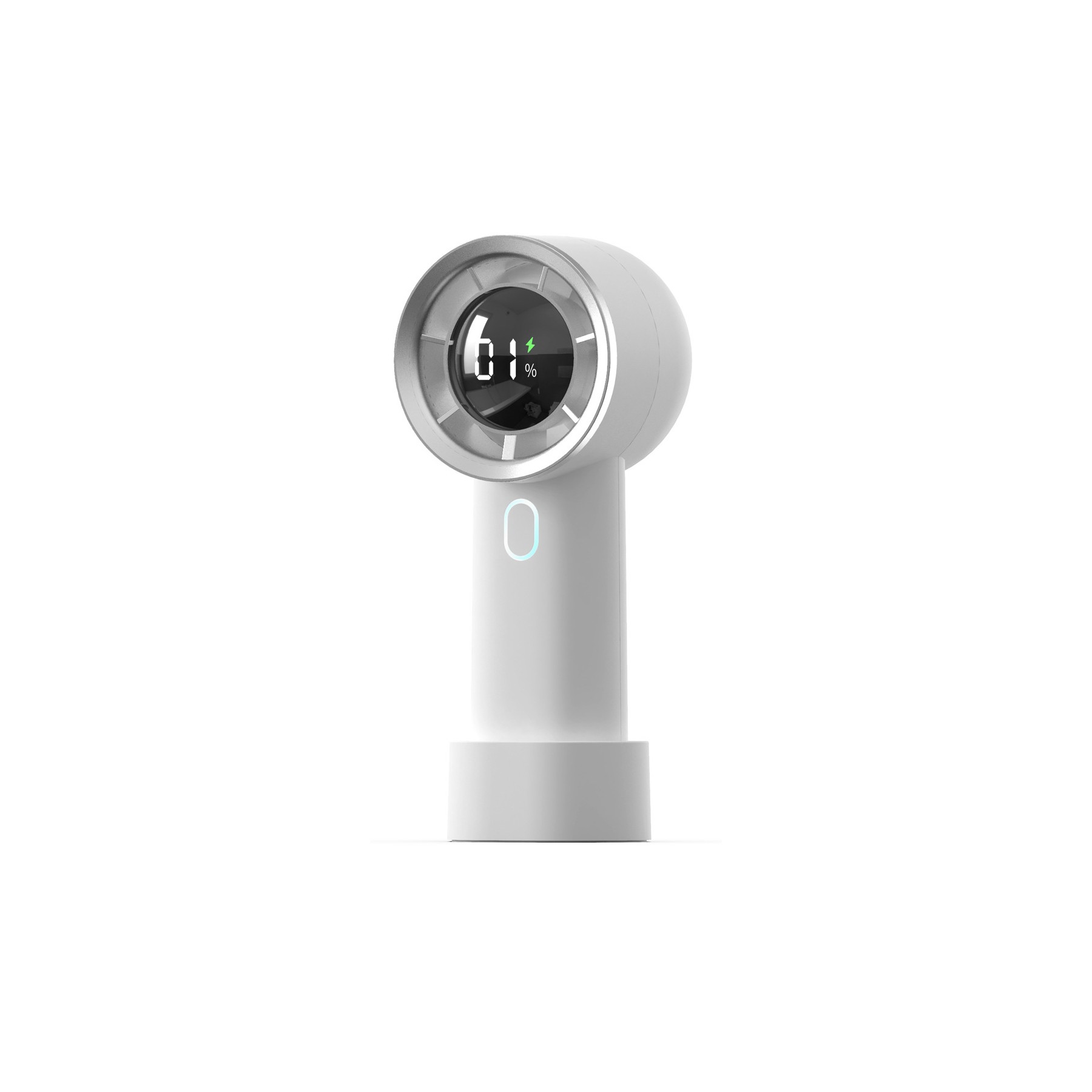 Digital 100 Speeds Cooling USB Handheld Fan 3