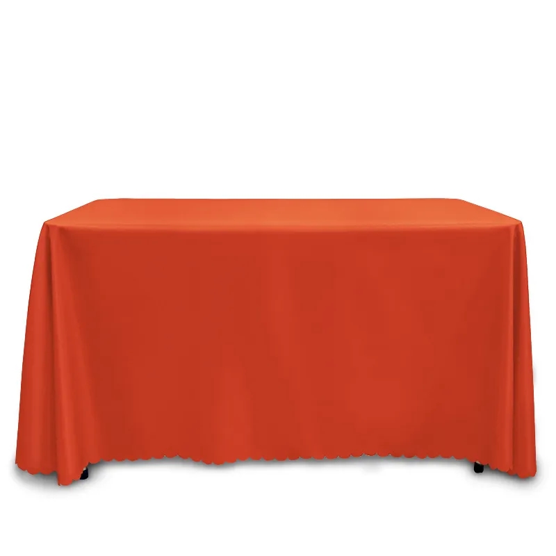 Full color 6FT Stretch Tablecloth MOQ 1PCS 6