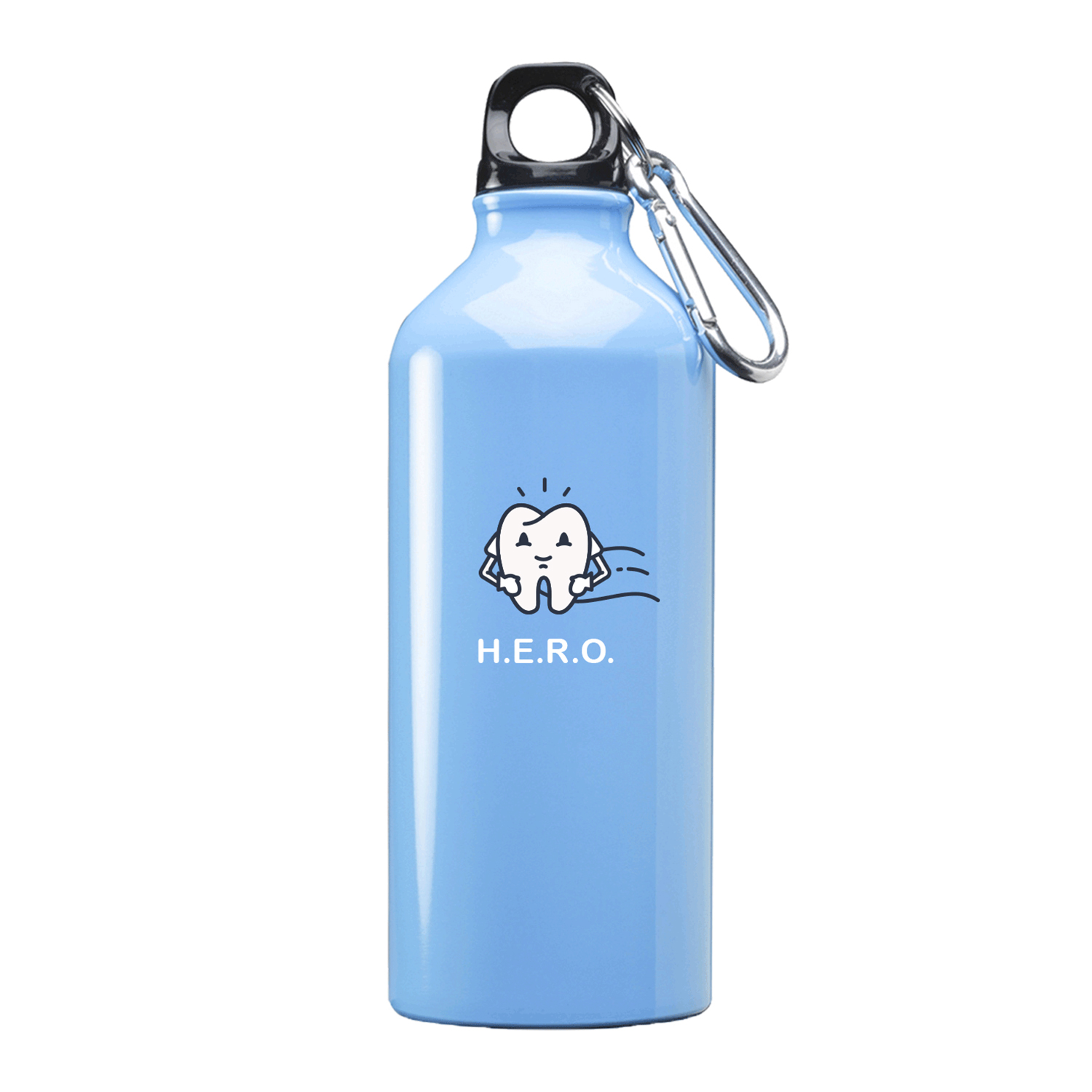 20 oz. Voyager Aluminum Water Bottle (2 Color Imprint) 1