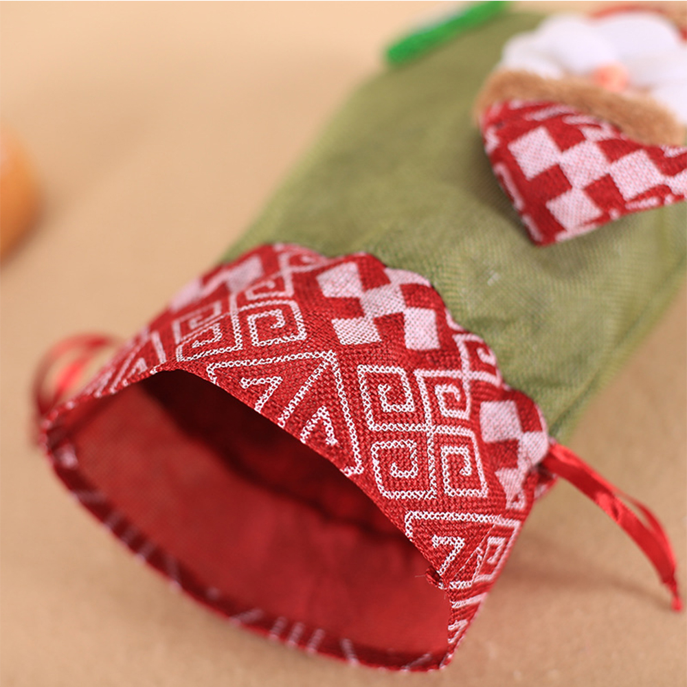 Christmas Drawstring Bag Candy Gift Bag 6