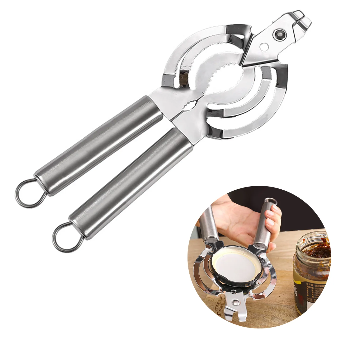 Stainless Steel Jar Lid Opener 2