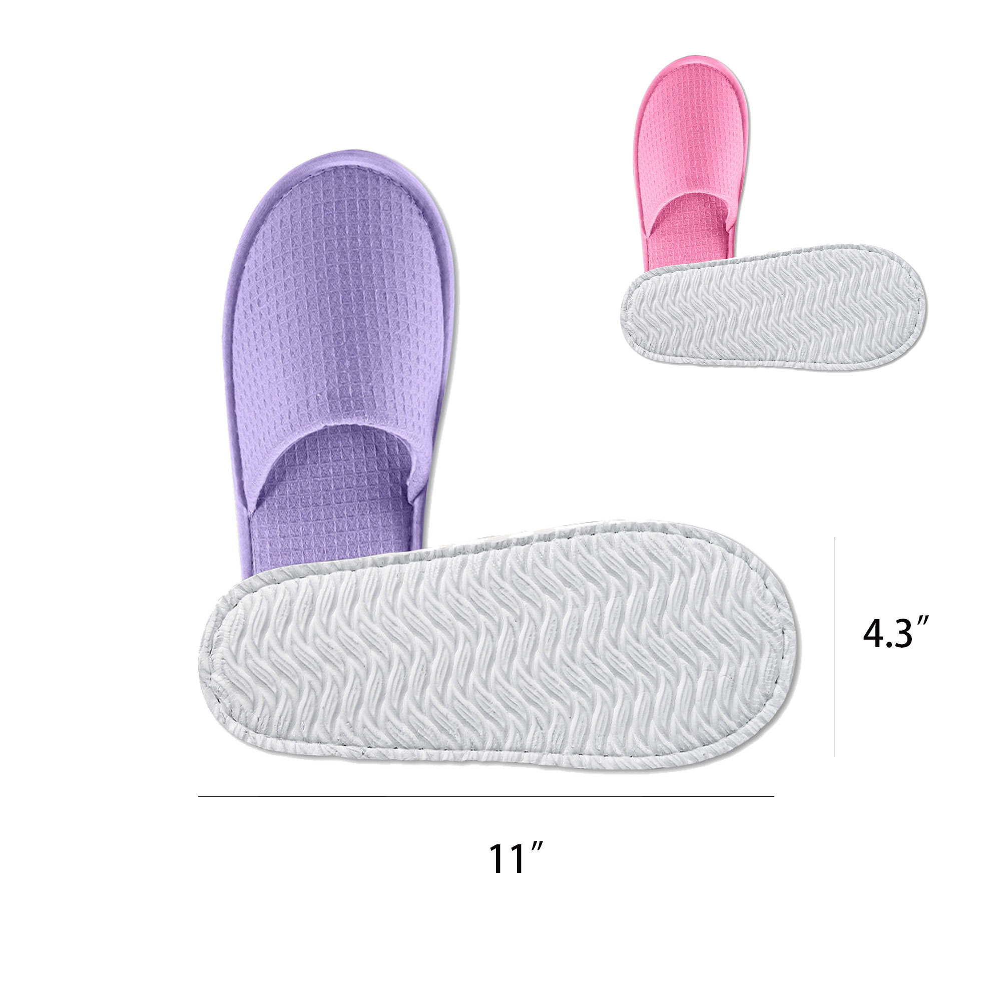 Waffle All Inclusive Hotel Slippers 4