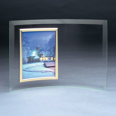 7" GLASS CRESCENT 2