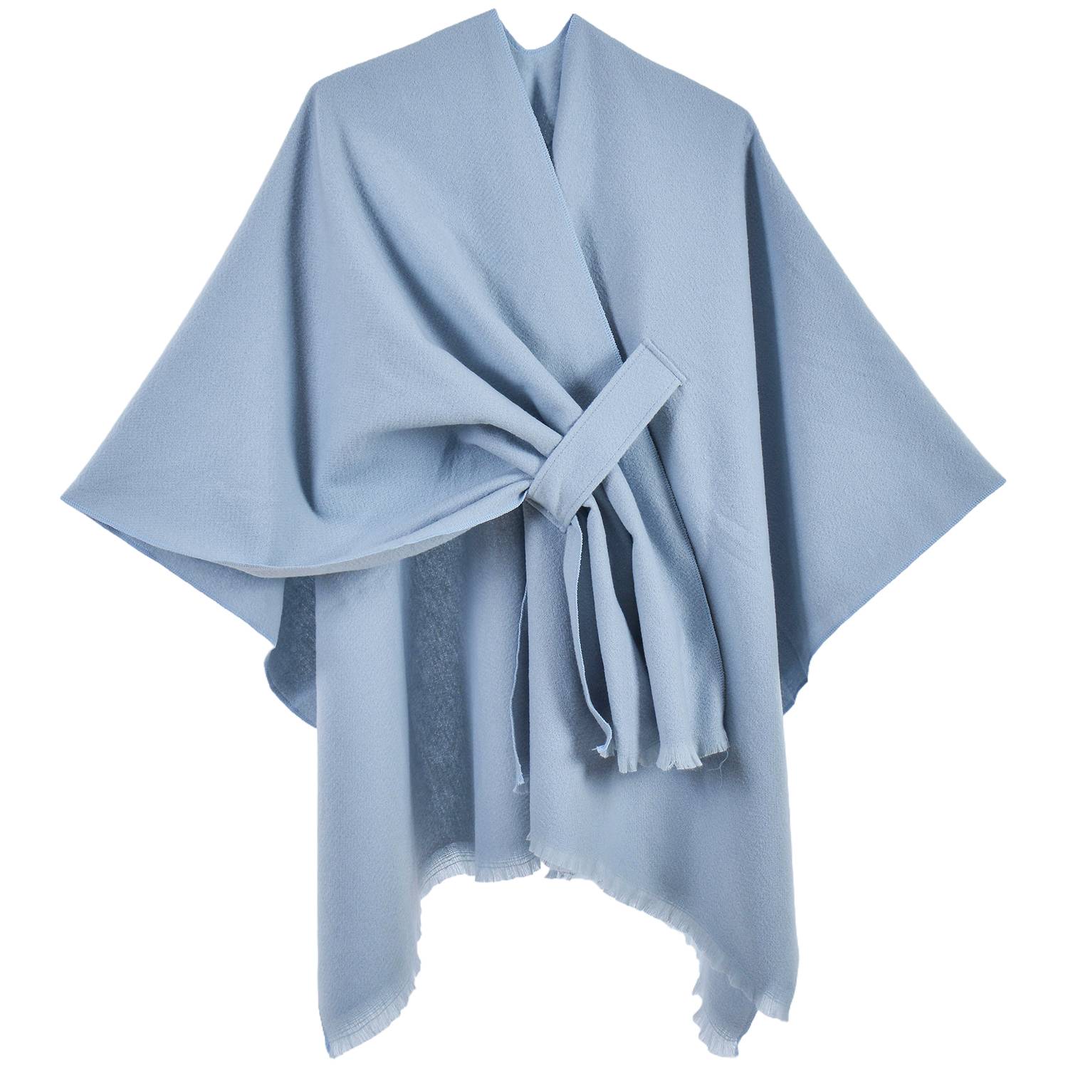 Winter Thermal Cashmere Split Style Shawl 13