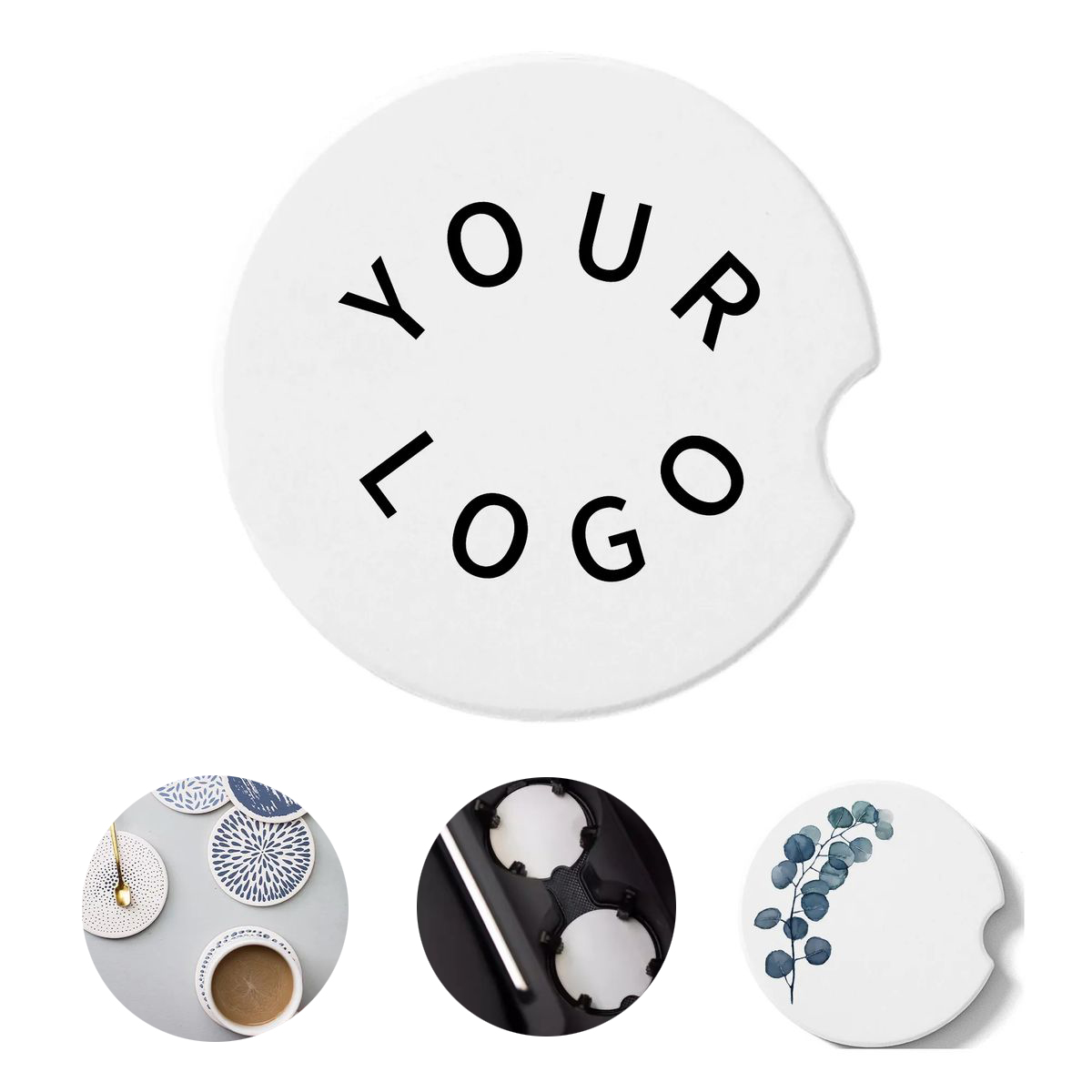 Durable Ceramic Coaster for Vehicle Use 4