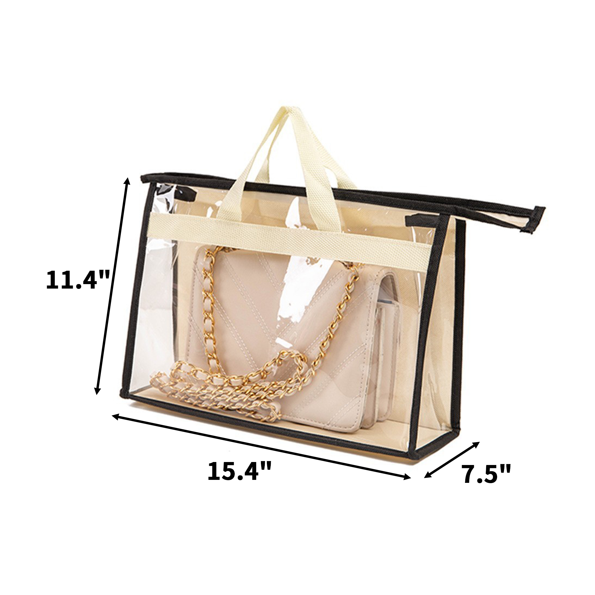 Hanging Transparent Handbag Storage Organizer 2
