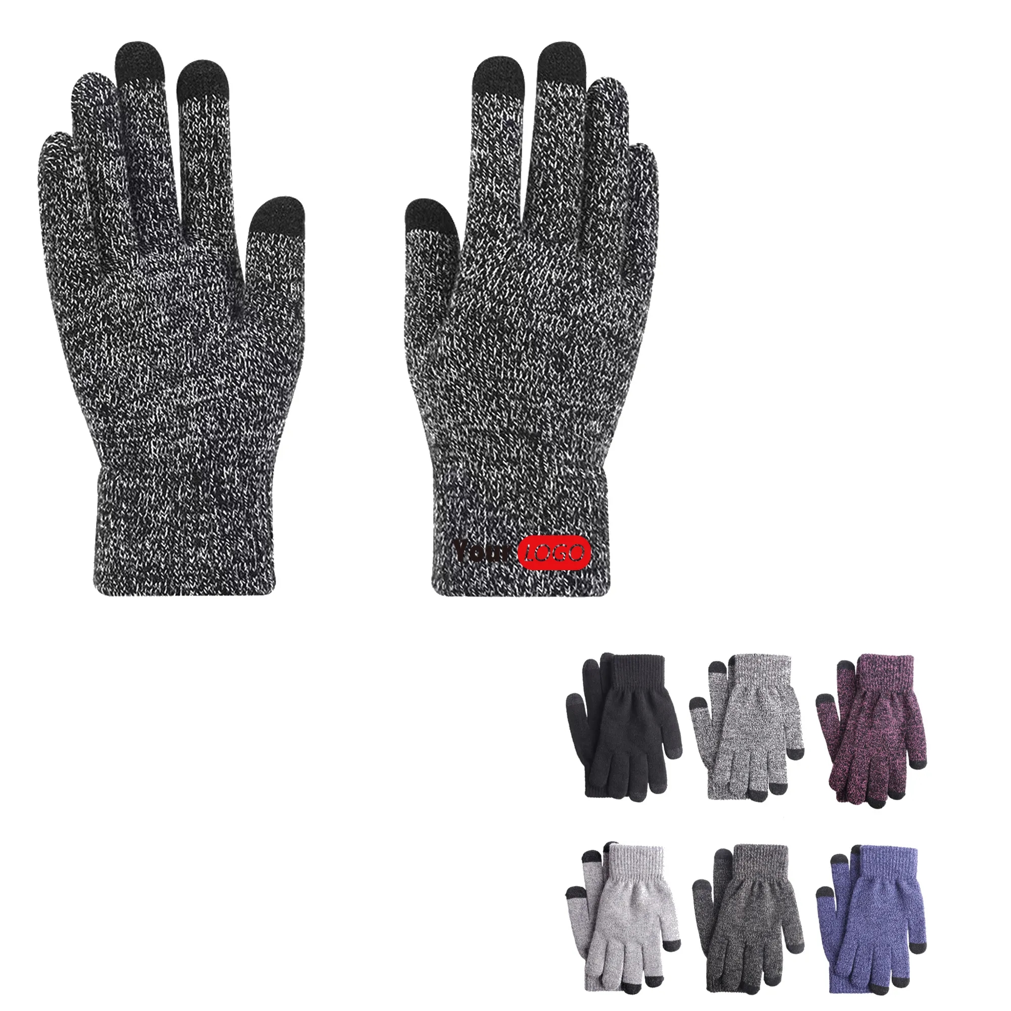 Winter Warm Knitted Gloves MOQ 10pairs 3