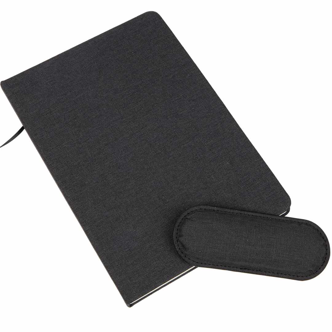 5.5" x 8.5" FSC® Recycled Mouse Pad Bound Notebook 57