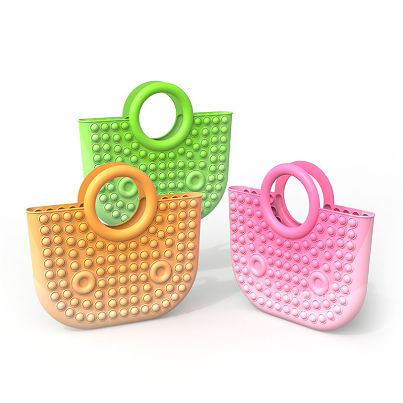 Luxury Large Bubbles Ladies Silicone Tote Bags 2
