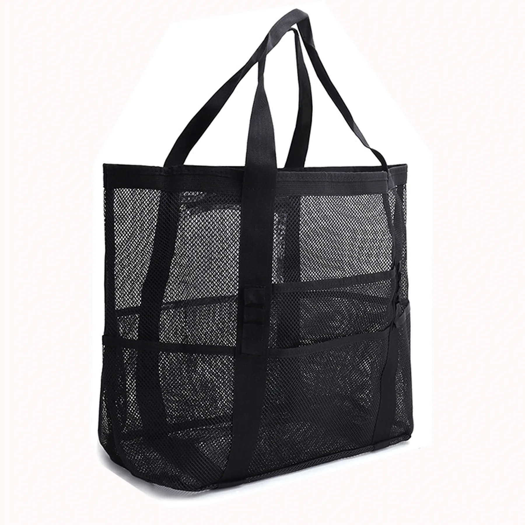 Mesh Beach Travel Tote Bag 3