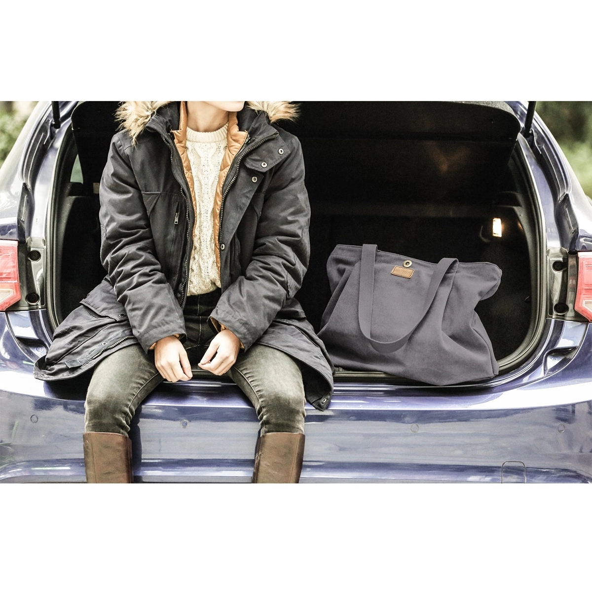 Canvas Tote Bag For Women School Work Travel And Shopping 4