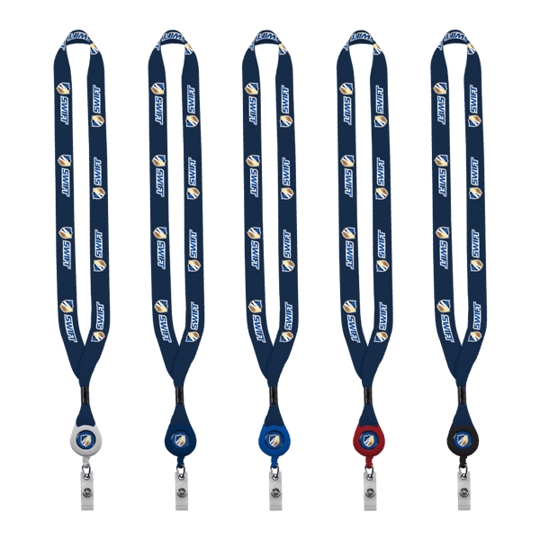 3/4" rPET Dye-Sublimated Lanyard w/ Metal Crimp & Metal Split-Ring 49