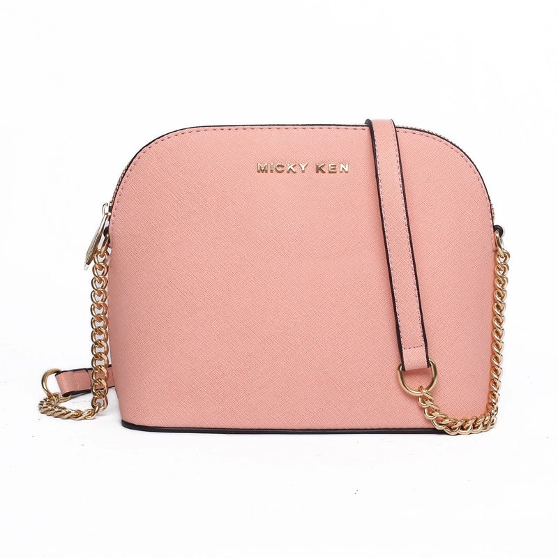 Cross Leather Shoulder Chain Small Shell Bag 11