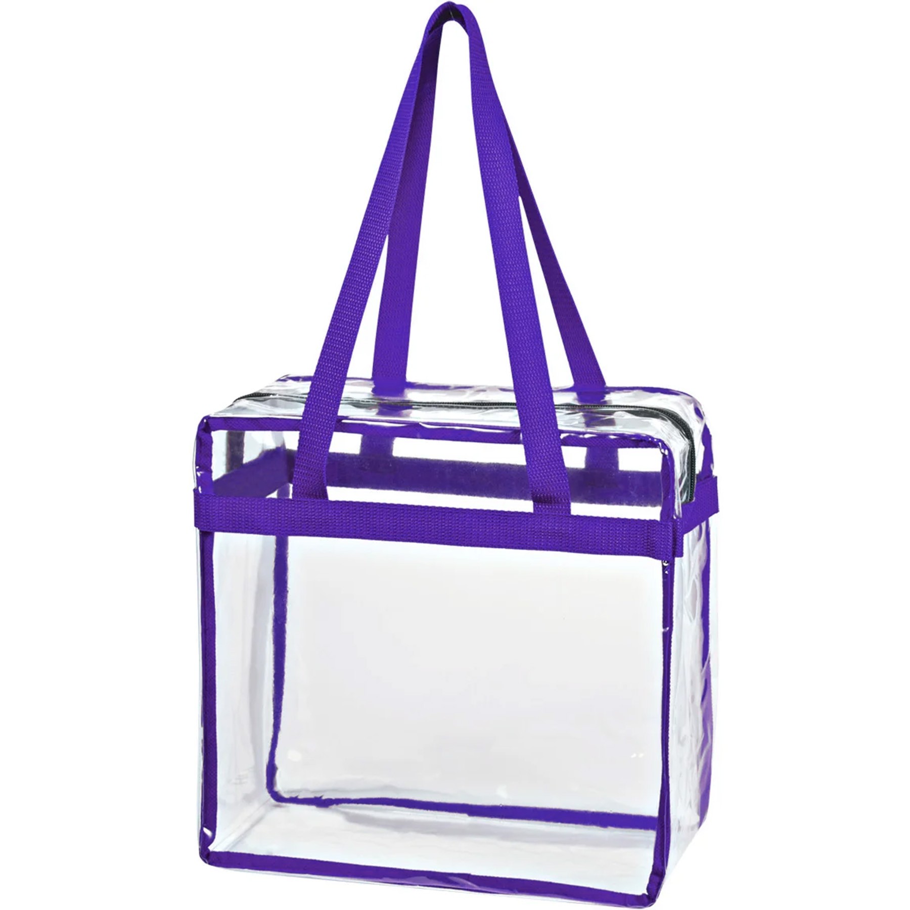 Game Day Clear Stadium Approved Zippered Safety Tote Bags 11
