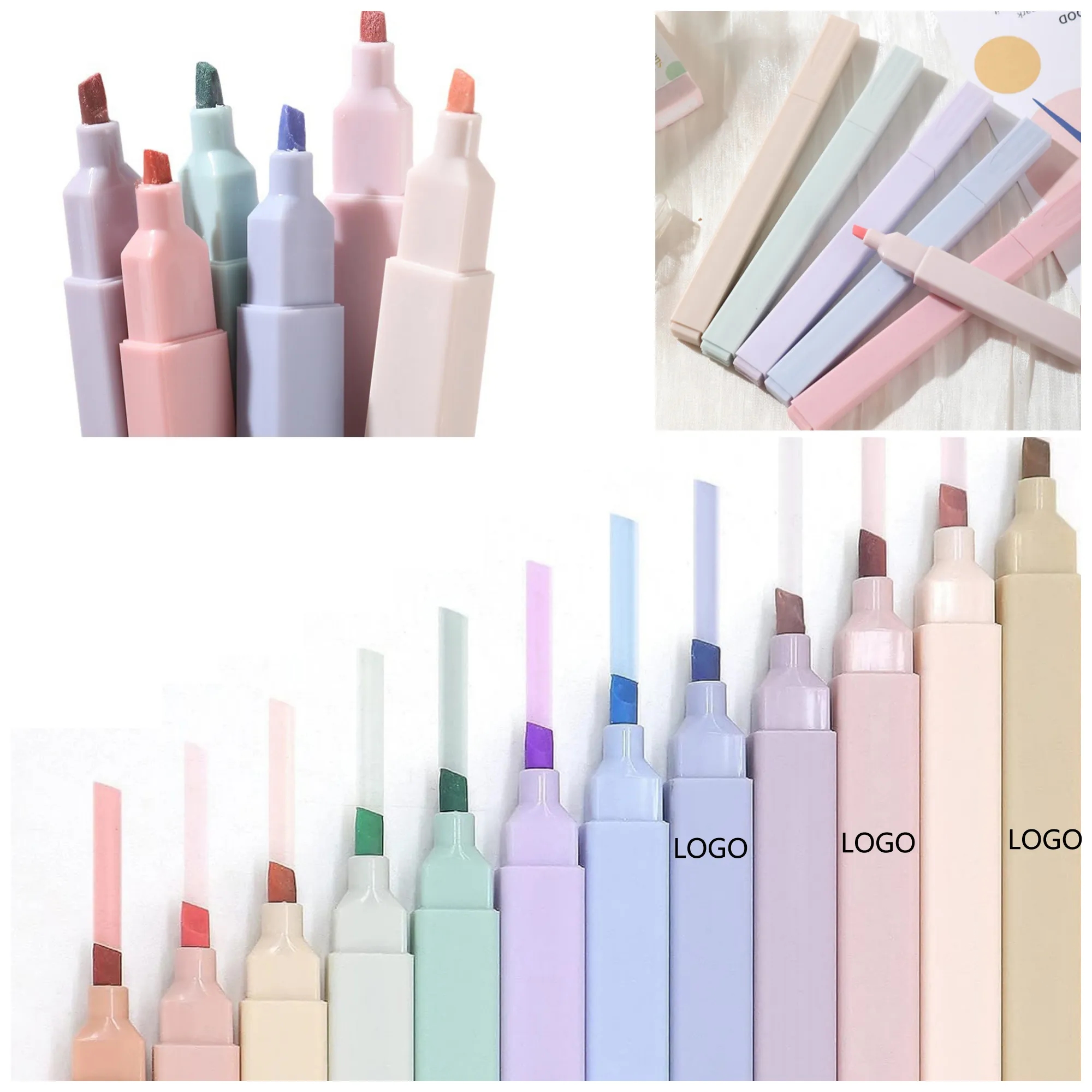 Candy Colors Cute Pastel Highlighters 3