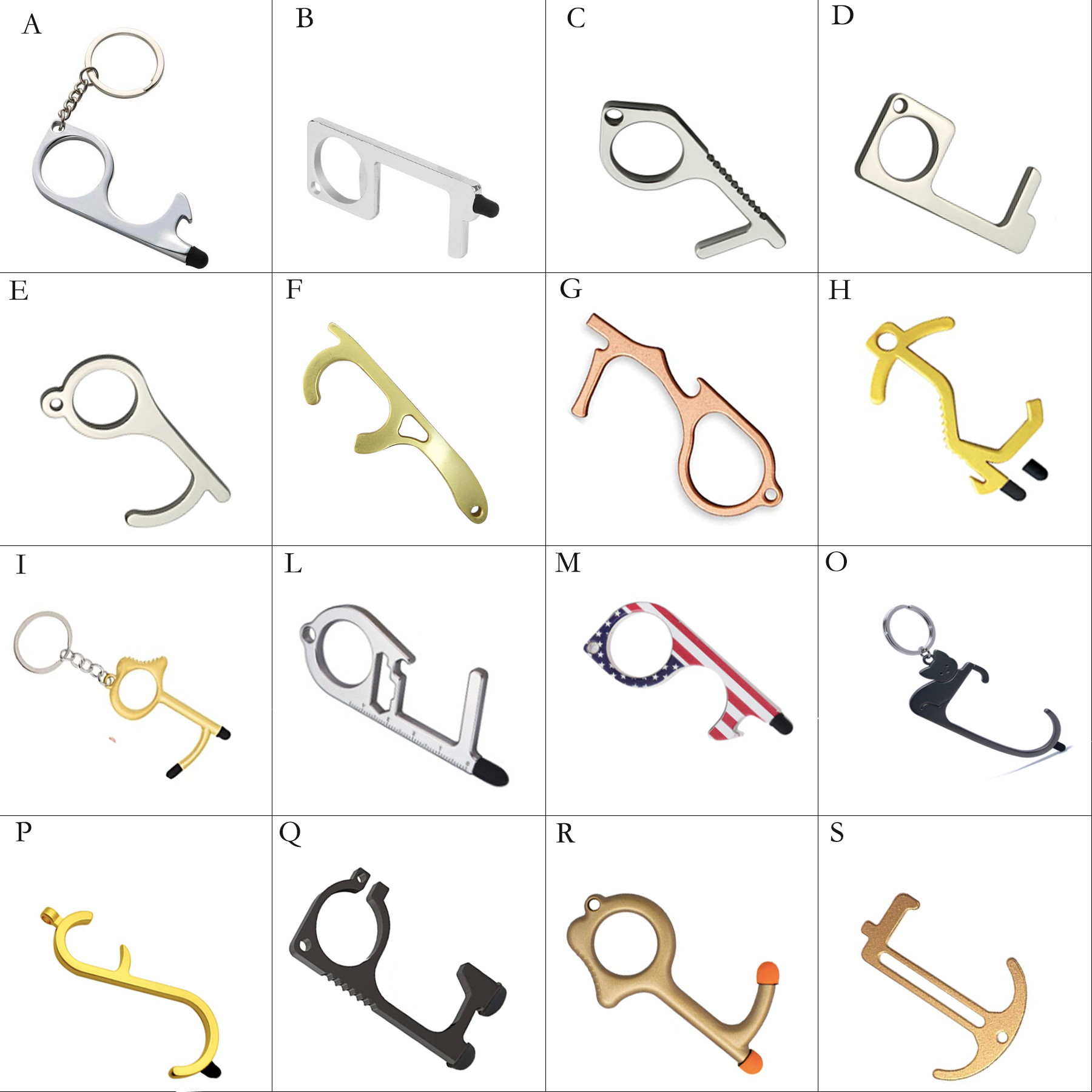 Multipurpose Non-Contact Keychain 2