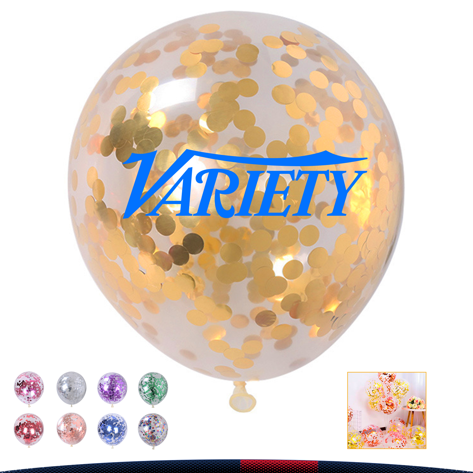 12" Clear Latex Balloons 7