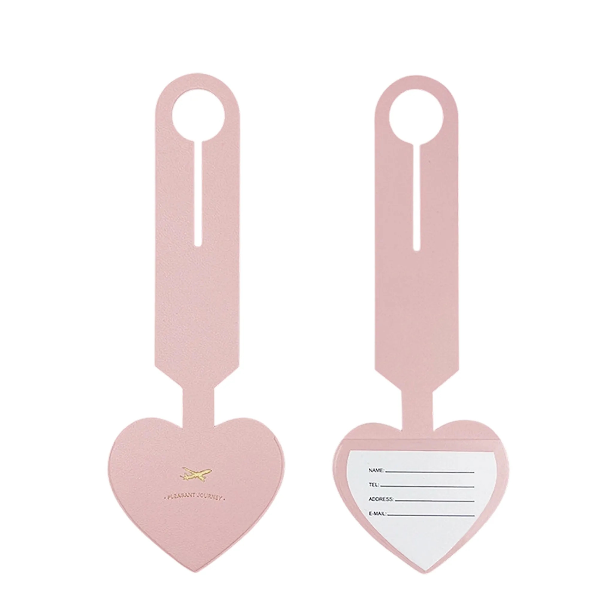 Heart-Shaped Luggage Tag 3