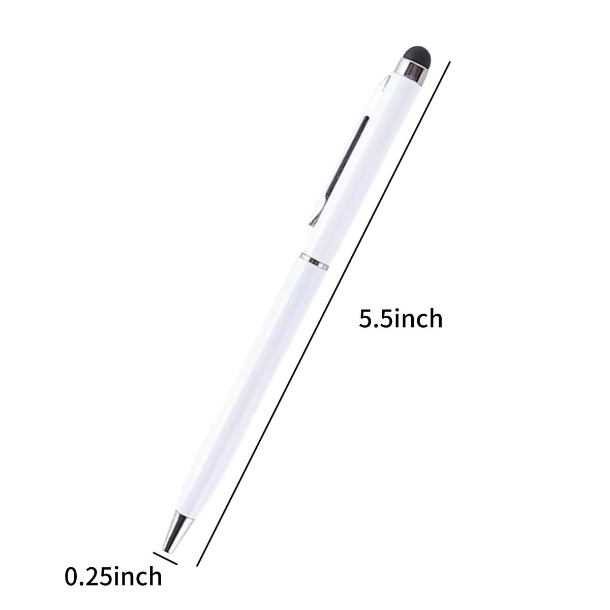 Slim Brass Stylus Pen For Writing And Digital Use 10