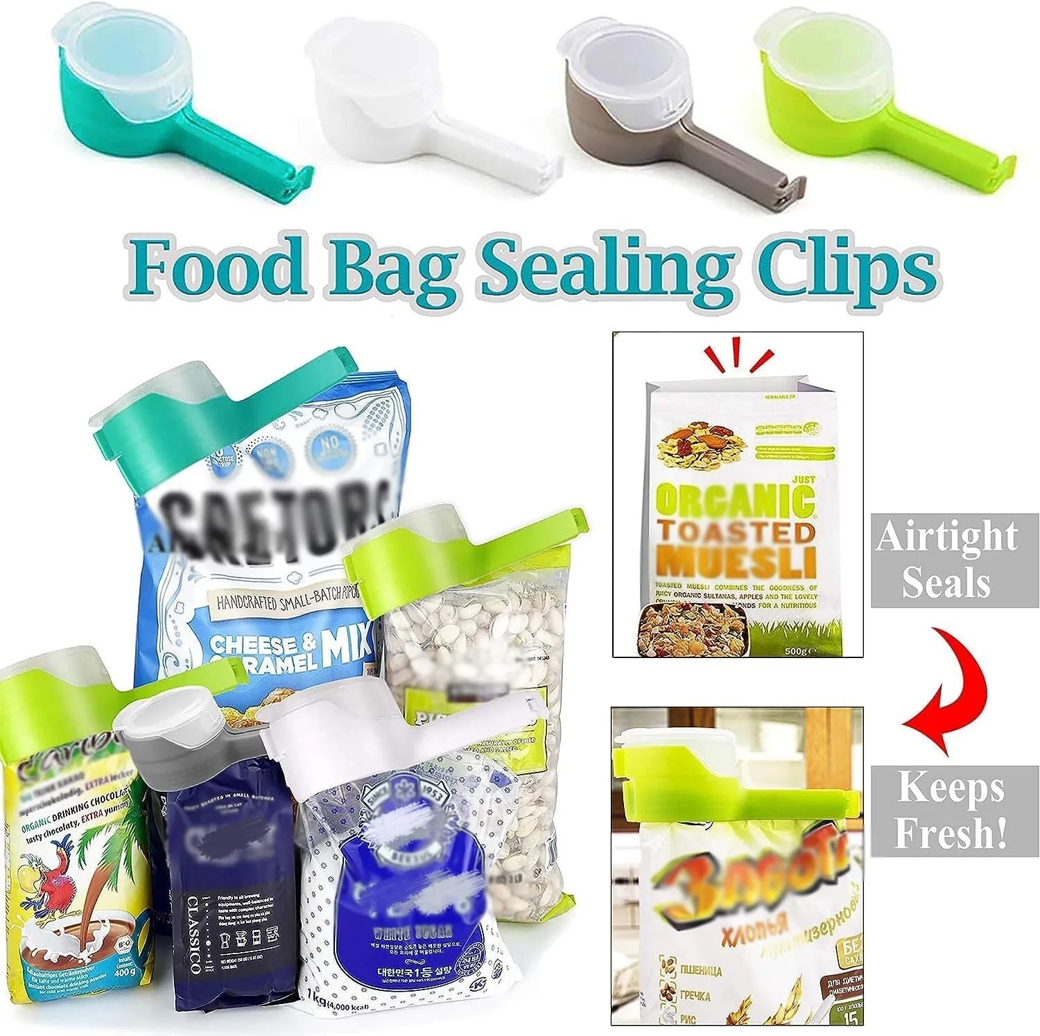 4pcs Bag Clips for Food 2