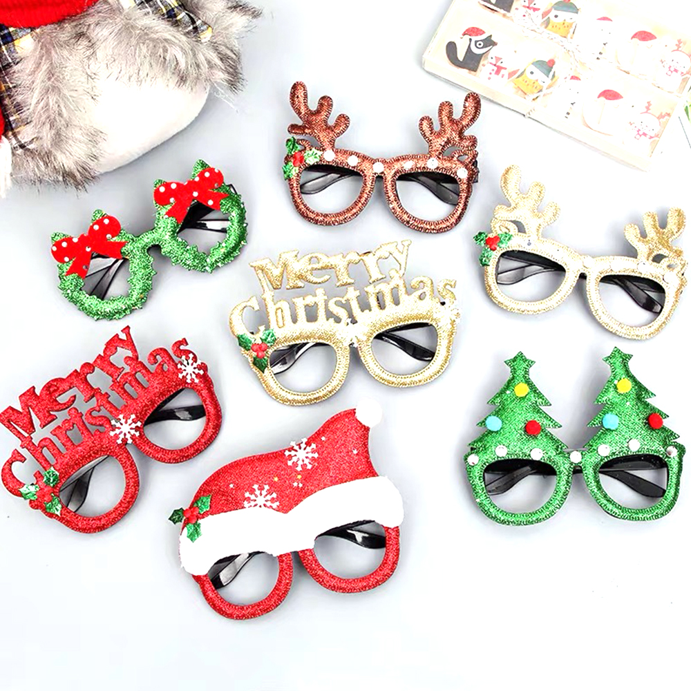 Christmas Creative Decorative Glasses 7