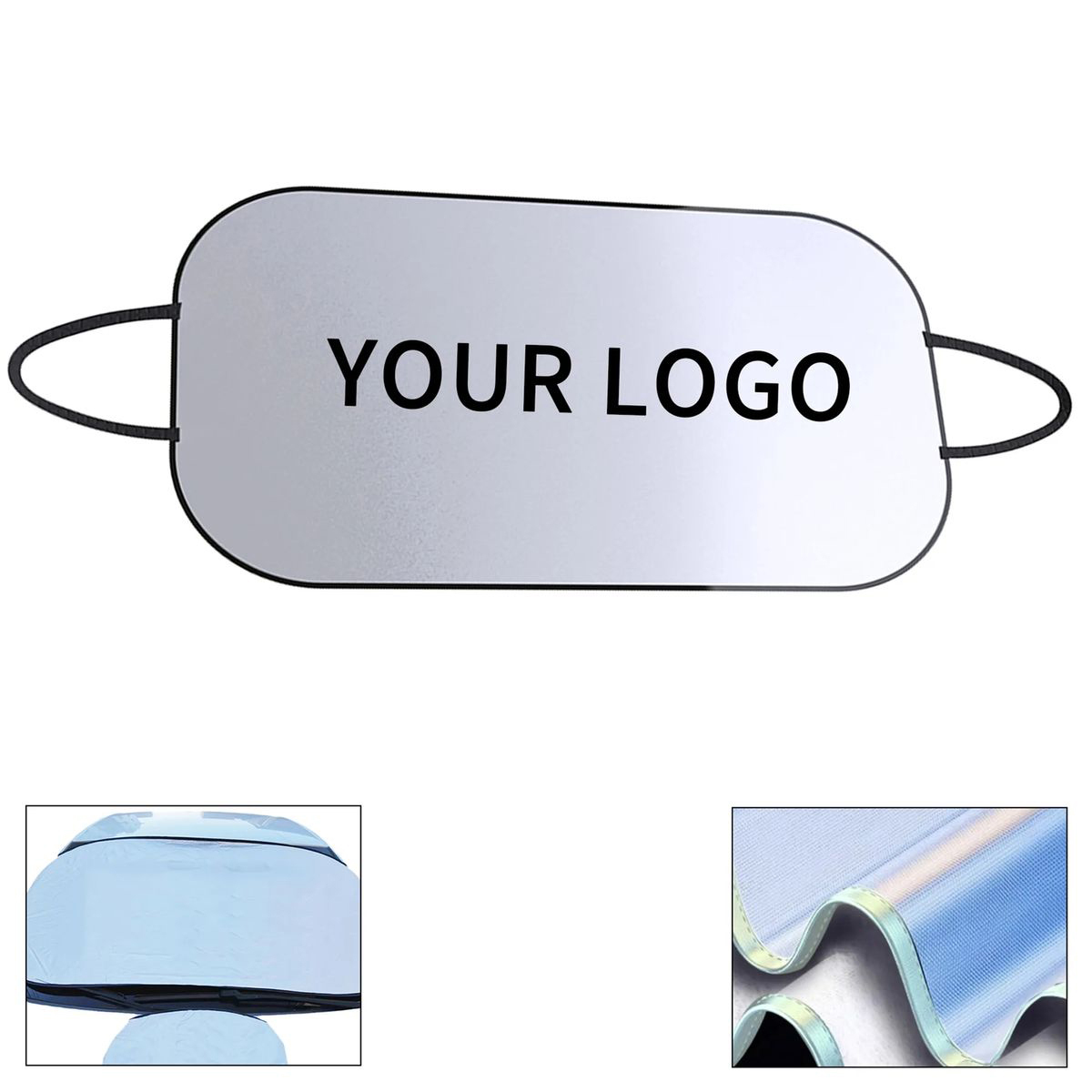 Compact Car Sun Shade For UV Protection 3